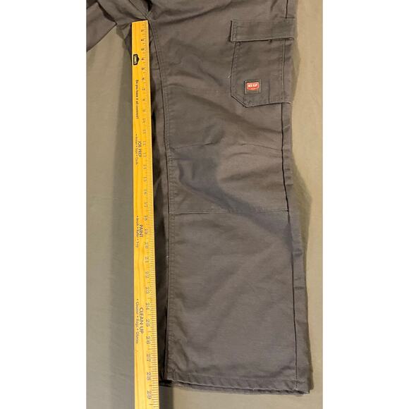 Red Kap Men's Double Knee No Scratch Tradesmen Work Pants - GRAY W36 x L30 - Picture 10 of 10